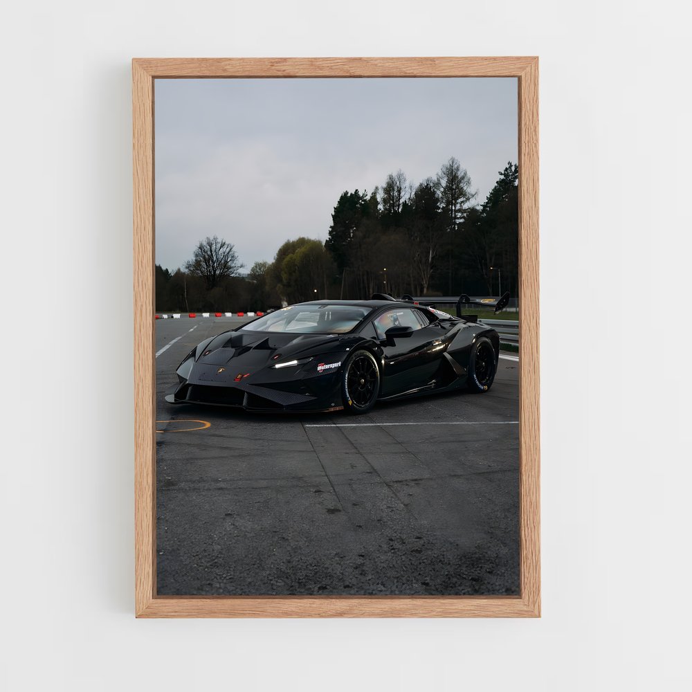 Poster Huracan evo – affiche Lamborghini (vue 4)